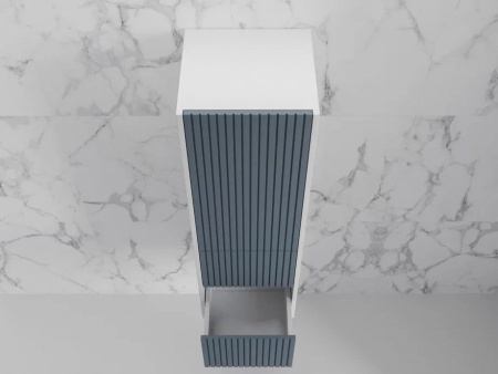 Шкаф-пенал Style Line Стокгольм 36 ЛС-00002317 графит софт фото