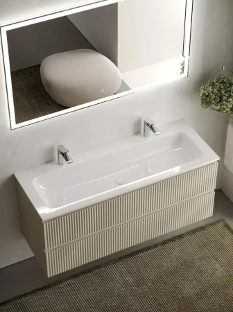 Тумба под раковину Sancos Snob R SNR120CE Beige Soft фото