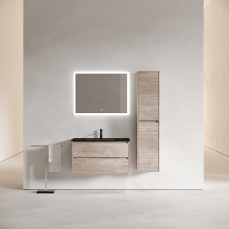 Тумба под раковину Sancos Libra LB90EG дуб галифакс натуральный фото