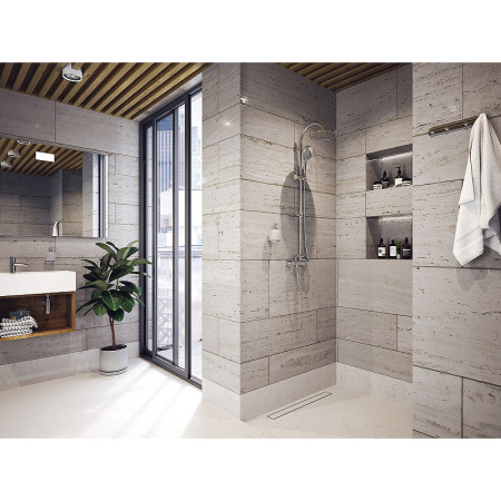 Душевая система Ferro Algeo NP71-BAG7U Хром фото