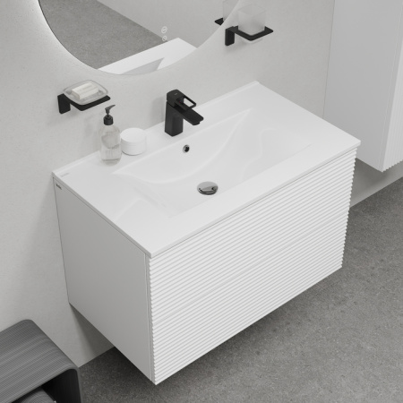 Тумба с раковиной Iddis Bild BIL80W0i95K 80 см фото