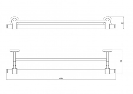 Полотенцедержатель Savol 79 S-007948 фото