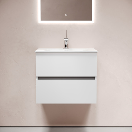 Тумба под раковину Sancos Urban UR60W белый глянец фото