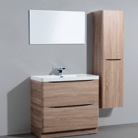 Шкаф-пенал для ванной BelBagno Ancona 35 R ANCONA-N-1700-2A-SC-WO-R белый дуб фото