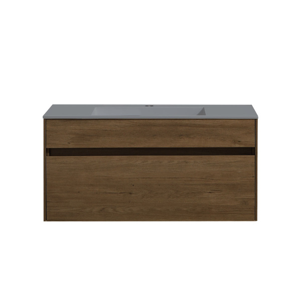 Тумба под раковину Vincea Chiara VMC-2C100TO T.Oak 100 см фото