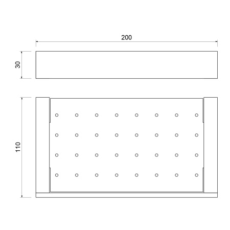 Полка для ванны Timo Petruma 15222/03 черная матовая фото