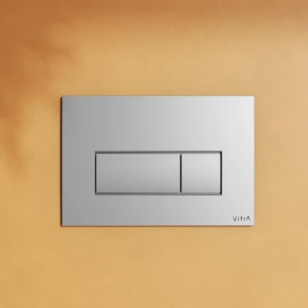 Клавиша смыва VitrA Root Square 740-2380 хром фото