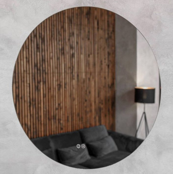 Зеркало с подсветкой и подогревом Art&Max Sanremo AM-San-1000-DS-F-H 100x100 фото