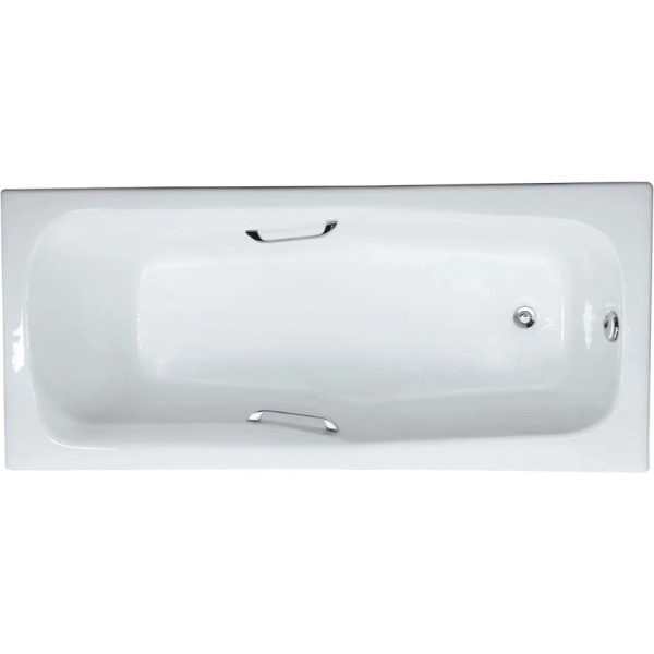 Чугунная ванна с ручками Kaiser КВ-1502 180x80 фото