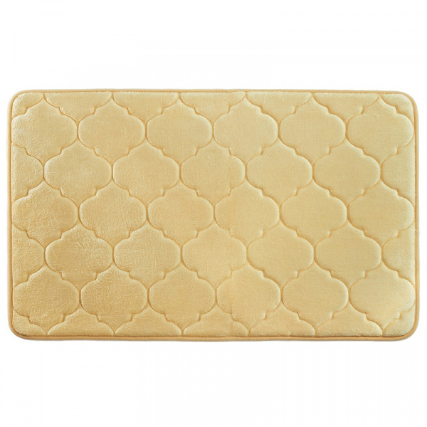 Коврик для ванны полиэстер с запоминающей пеной Iddis Basic B21P580i12 желтый фото