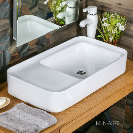 Раковина Melana MLN-A572 76x41 фото
