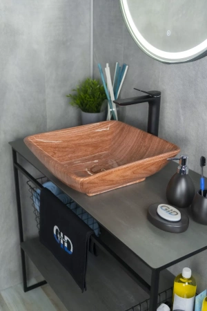 Накладная раковина GID MNC180 41,5х41,5 фото