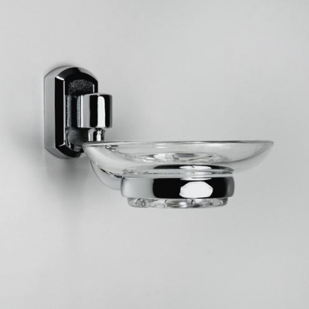 Мыльница настенная стеклянная WasserKRAFT Oder K-3029 фото