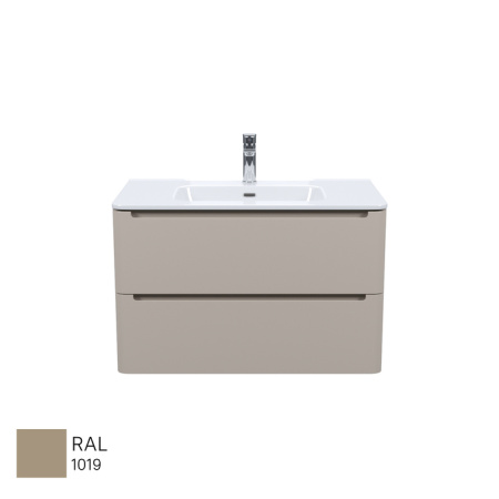 Тумба с раковиной Iddis Edifice EDI80C0i95K 80 см, капучино фото