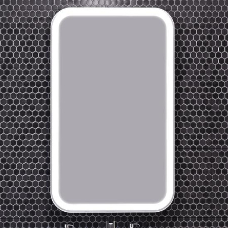 Зеркальный шкаф Opadiris Элеганс 60 00-00006871 с подсветкой, белый матовый фото