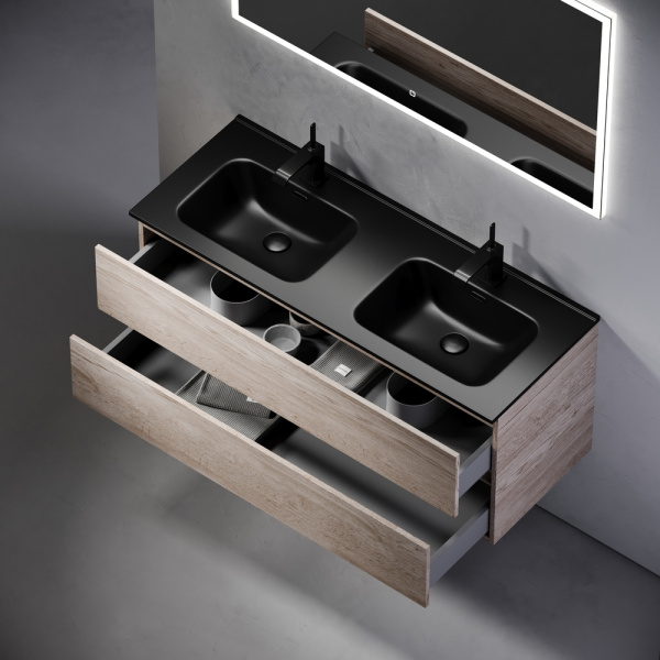 Тумба под раковину Sancos Urban UR120-2EG дуб галифакс натуральный фото