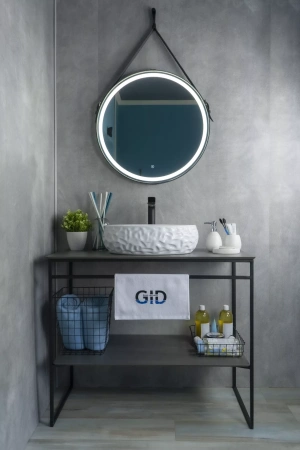 Накладная раковина GID 9030wf 48х34 фото