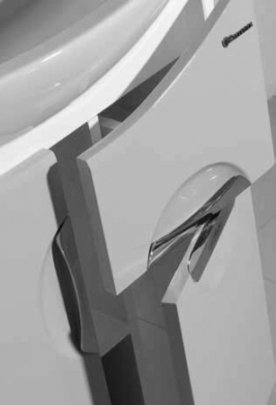 Тумба под раковину Bellezza Лагуна-75 белая фото