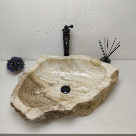 Накладная раковина из оникса Erozy BL EO-01221 (64*50*16) фото