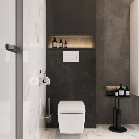 Клавиша смыва VitrA Root Square 740-2300 белая глянцевая фото