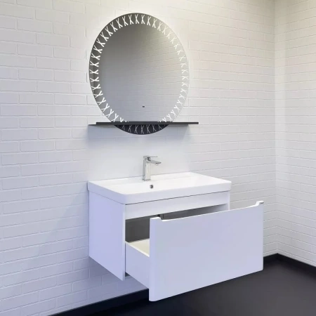 Зеркало с полочкой Comforty Арзамас-80 00-00014152 фото