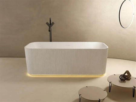 Ванна из искусственого камня Abber Stein AS9663 170x75 фото