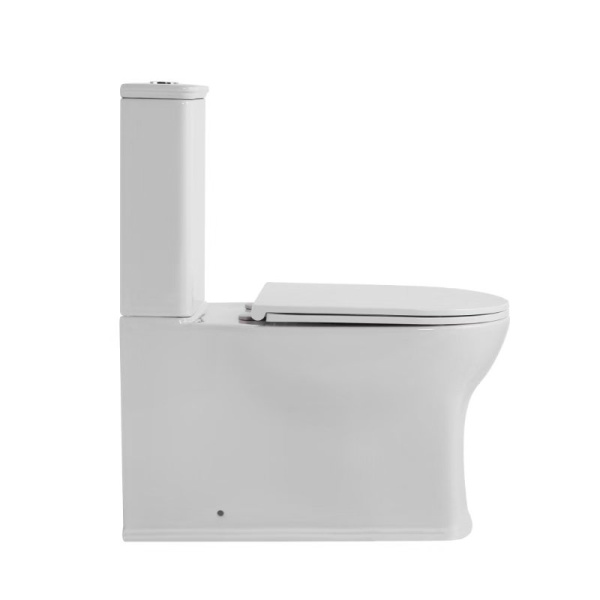 Унитаз напольный со смывом торнадо SantiLine SL-5042 с сиденьем фото