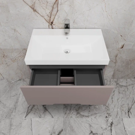 Тумба напольная Style Line Матис 70 ЛС-00002436 тауп темный фото