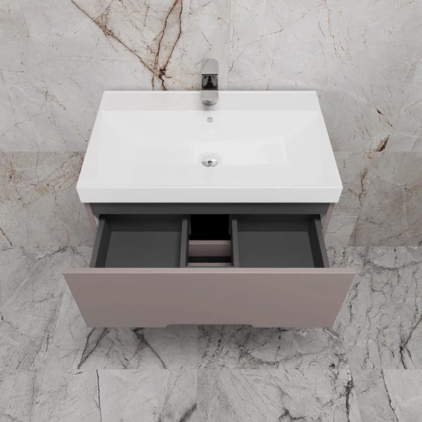 Тумба напольная Style Line Матис 70 ЛС-00002436 тауп темный фото