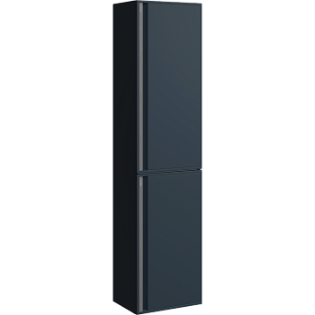 Шкаф-пенал Aqwella Pure PUR0535GRM серый фото