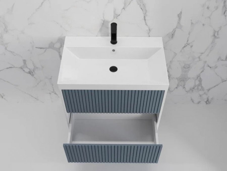 Тумба под раковину Style Line Стокгольм 70 ЛС-00002312 графит софт фото