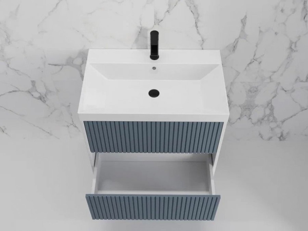 Тумба под раковину Style Line Стокгольм 70 ЛС-00002312 графит софт фото