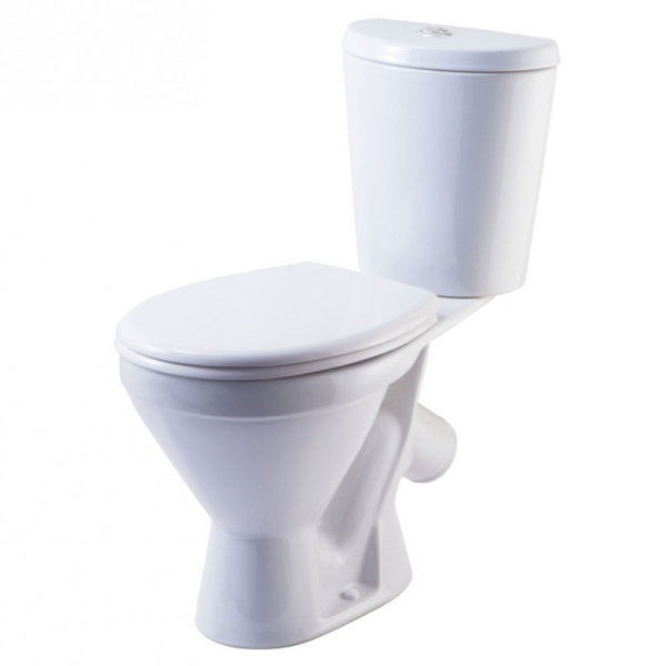 Унитаз-компакт напольный Rosa Элегант 433049 с сиденьем фото