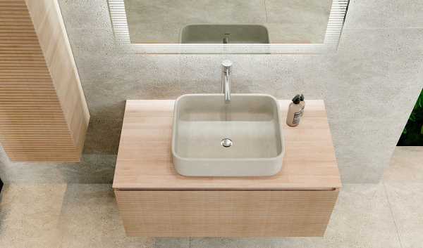 Тумба под раковину с подсветкой Jorno Karat Kar.01.100/P/BuL 100 см фото