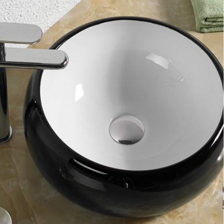 Накладная раковина CeramaLux NC 5004BW 39,5х39,5 фото