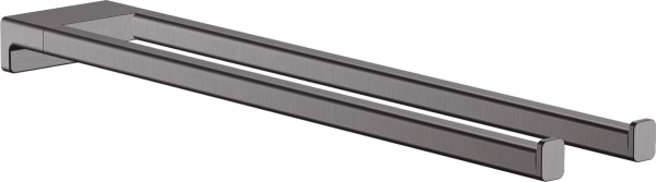 Полотенцедержатель Hansgrohe AddStoris 41770340 хром черный шлифованный фото