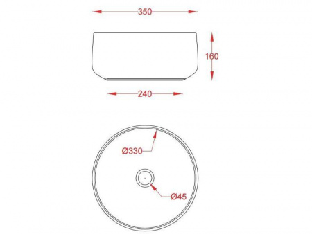 Накладная раковина Artceram Cognac COL004 01 00 bi фото