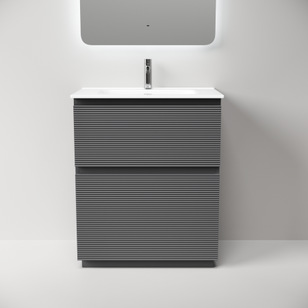 Тумба под раковину Sancos Folk Floor FL70FGS Grey soft фото