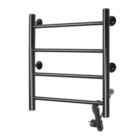 Полотенцесушитель электрический Domoterm Классик DMT 109-4 50x50 ЧРН EK R фото