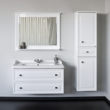 Тумба Comforty Феррара-100 с раковиной 3310 фото