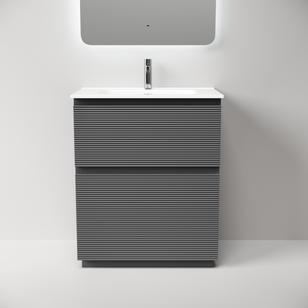 Тумба под раковину Sancos Folk Floor FL70FGS Grey soft фото