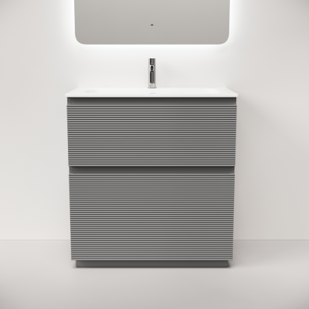 Тумба под раковину Sancos Folk Floor FL80FES Ergraut soft фото