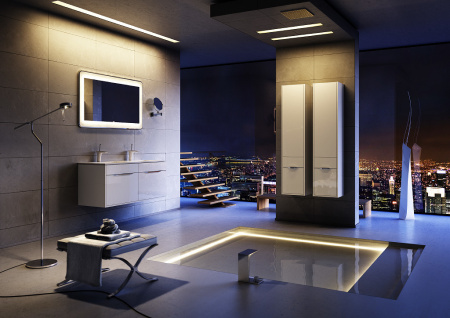 Шкаф-пенал Aqwella 5 Stars Malaga 30 Mal.05.03/L фото