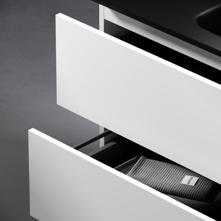 Тумба под раковину Sancos Urban UR90W белый глянец фото