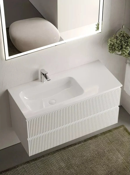 Тумба под раковину Sancos Snob R SNR100LW Bianco фото