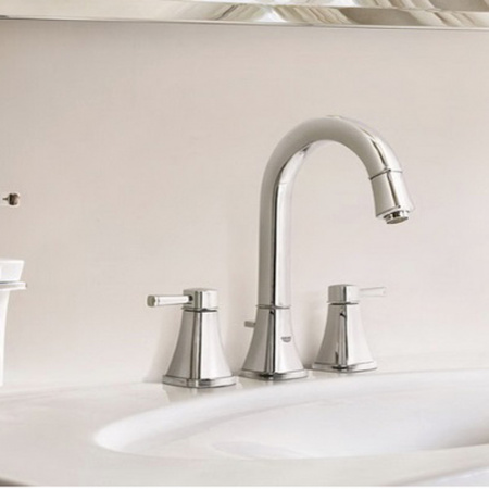 Смеситель для раковины двухвентильный Grohe Grandera 20389000 фото