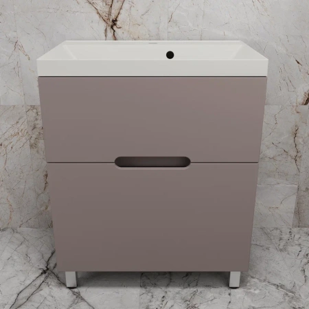 Тумба напольная Style Line Матис 70 ЛС-00002436 тауп темный фото