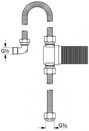 Патрубок для ванны Grohe Talentofill 28995000 фото