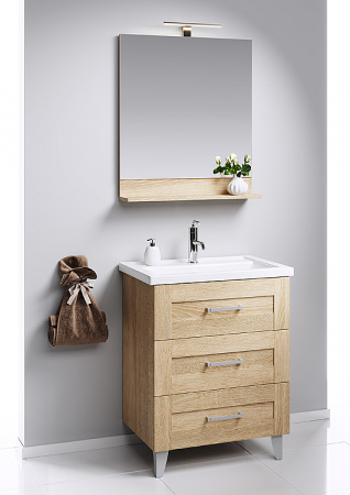 Тумба с раковиной Aqwella Фостер 80 FOS01083DS фото