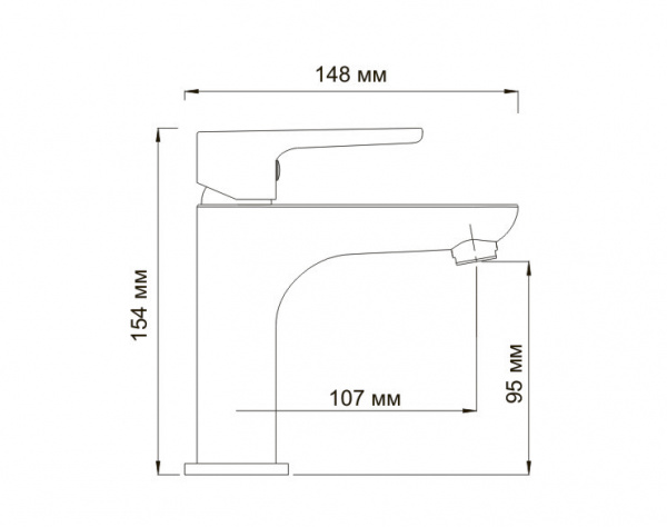 Смеситель для раковины WasserKRAFT Leine 3504 фото
